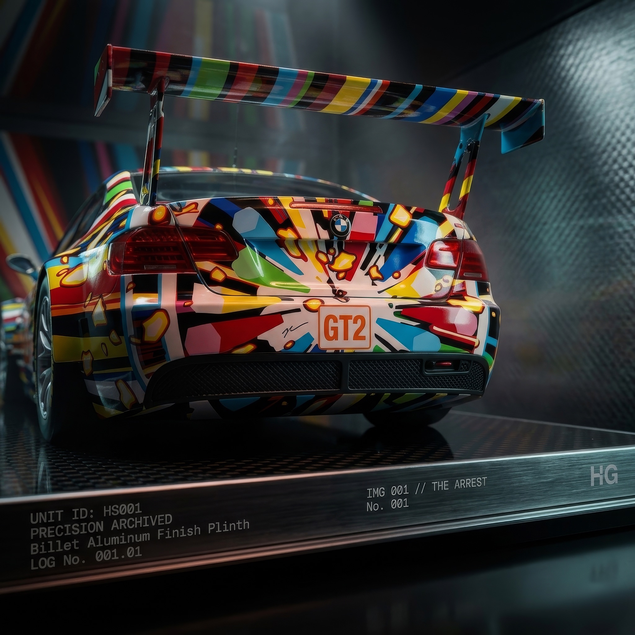 Jeff Koons — BMW M3 GT2 Art Car