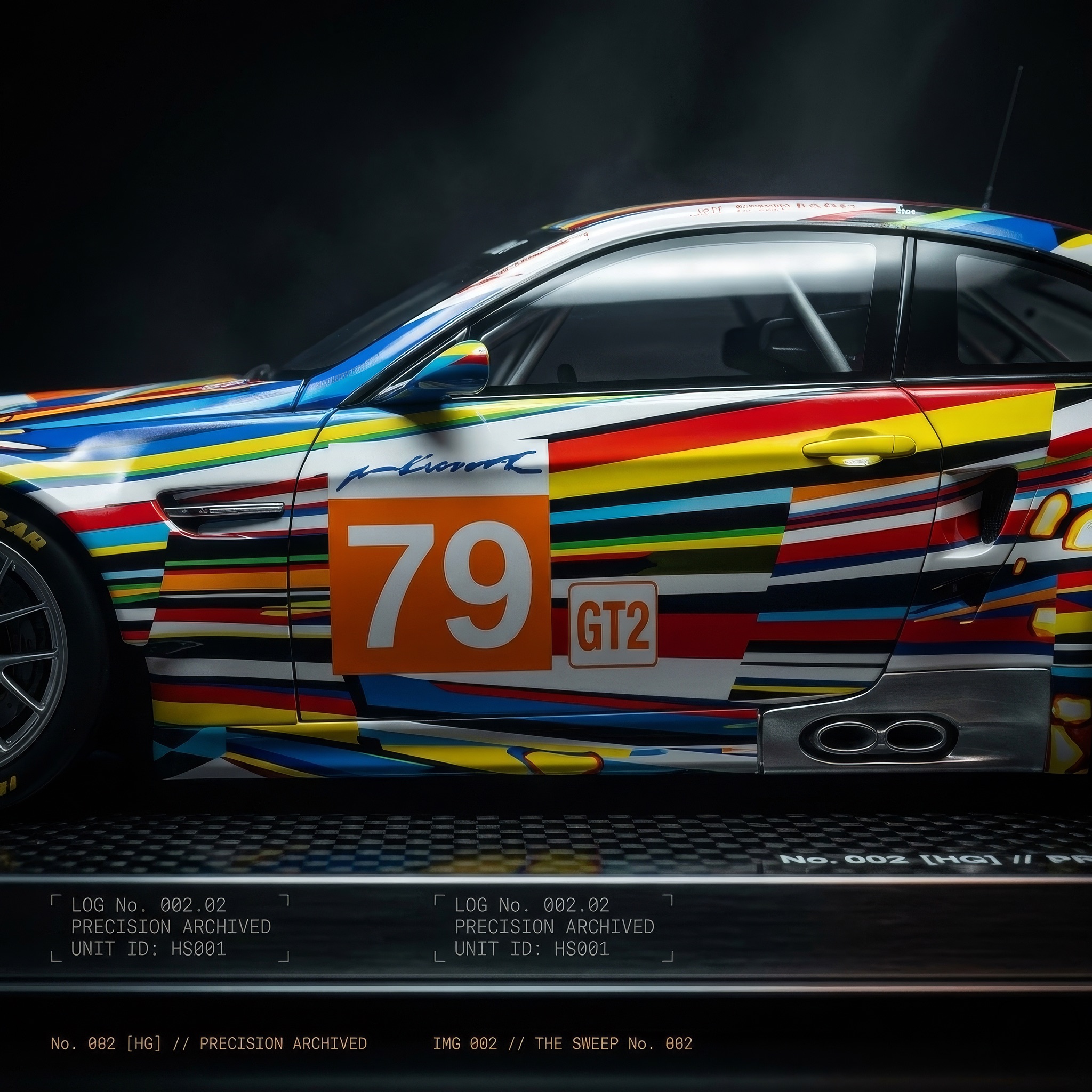 Jeff Koons — BMW M3 GT2 Art Car